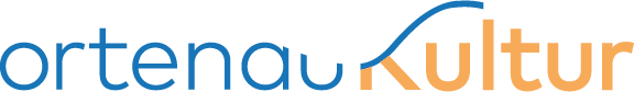 Logo von Ortenau Kultur Logo von Ortenau Kultur, blau-orangener Schriftzug